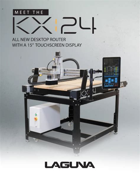 Laguna Tools KX:24 CNC Machine 24 Inch x 48 Inch with 